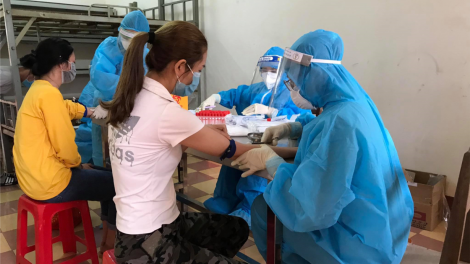 Dak Lak: 89 nă cau gơ rềng tus cau kòp sồ 601 mờ 602 geh cồng nha xét nghiệm ờ bơ tờp kòp Covid-19
