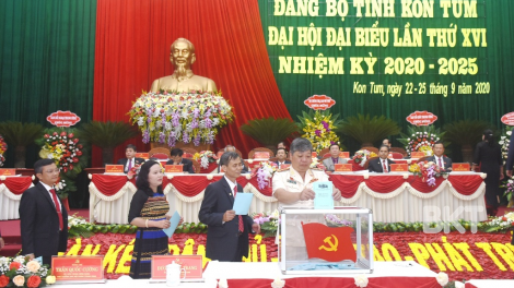 Pồ Ban Chấp hành Đảng bộ càr Kon Tum khóa 16