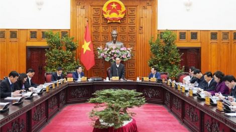Thủ tướng ồng Nguyễn Xuân Phúc đơng lam pơrjum bè broă rơcang satềp