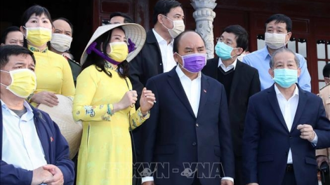 Thủ tướng lòt sền broă lơh rcăng sơndră kòp nCoV tàm Thừa Thiên- Huế