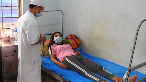 Jơnau lùp Phó kuang atbồ Sở Y tế càr Kon Tum bè kòp gơtòp bạch hầu