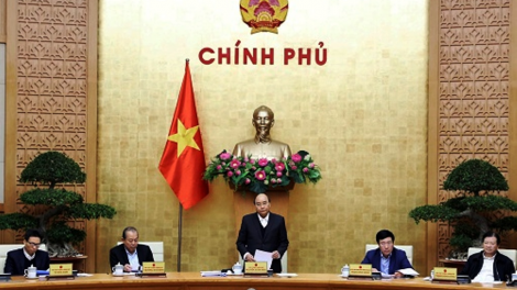 Thường trực Chính phủ pơrjum cri bơyai bè rơndăp broă lơh Nghị quyết sồ 1