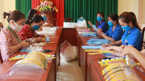 Hìu sơnơm Kơnhoàl Dak Glong, càr Dak Nông lơh is mat krơh sền gàr  să jan rcang sơn dră kòp Covid 19