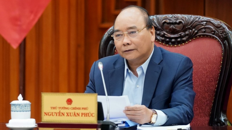 Thủ tướng ồng Nguyễn Xuân Phúc đơng lam dơ\ pơrjum pờ tơlik tơn tàm internet dơ\ pơrjum ờs mờng nhai 3 bơh Chính phủ dê