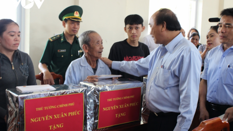 Thủ tướng tus còp làng bol gơtìp rềs àr bơh trồ tiah lơh aniai tàm càr Quảng Nam, Quảng Ngãi
