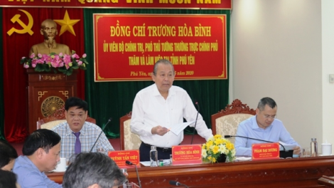 Phó Thủ tướng ồng Trương Hoà Bình lơh broă tàm càr Phú Yên