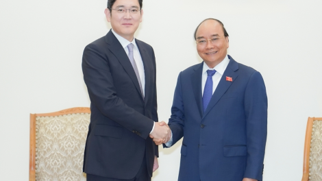 Thủ tướng wă Phó Chủ tịch Tập đoàn Sam Sung