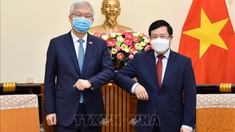 Ồng Phạm Bình Minh Phó Thủ tướng Chính phủ wa\ rò Thứ trưởng Bộ Ngoại giao lơgar Hàn Quốc