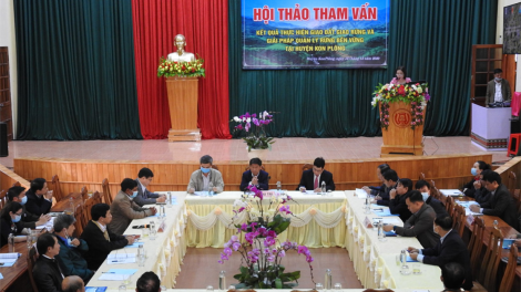 Kon Tum: cồng nha broă lơh atbồ, sền gàr brê mpồl bơtìan tàm Kon Plông