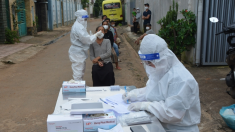 Dăk Lăk ờ tơl sơnơm mờ phan ngui măy mok lơh sơnơm drơng sơm kòp ai cau kòp Covid-19 in