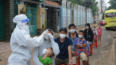 Dăk Lăk gŏ tai 167 nă cau bơtờp virus Sars CoV-2