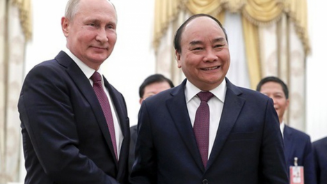 Chủ tịch lơgar ồng Nguyễn Xuân Phúc còp ngan ngồn lơgar Nga