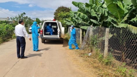 Lâm Đồng jun cau kòp Covid-19 wơl mŭt wơl tàm tiah ơm yah ngài sơm kòp tơnơ̆ dùl ngai dô pồn