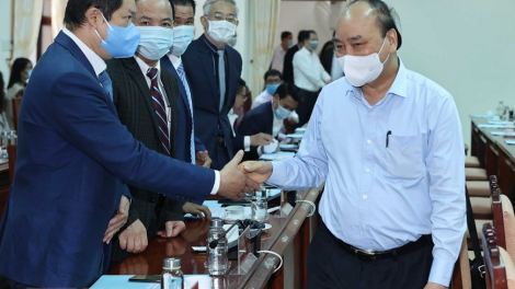 Thủ tướng Nguyễn Xuân Phúc lơh broă mờ kuang đơng lam bồ càr Phú Yên
