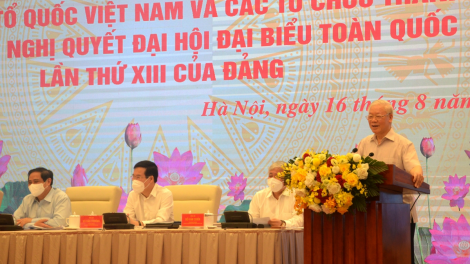Tổng Bí thư ồng Nguyễn Phú Trọng: Pal sền gròi bơta kuơ ngan ngồn làng bol dê