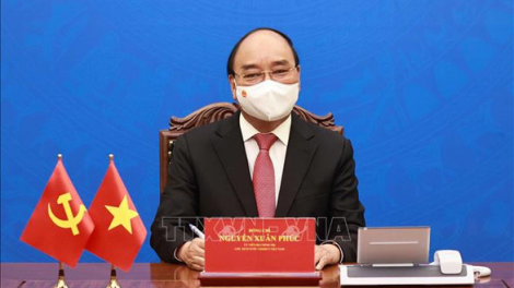 Chủ tịch lơgar ồng Nguyễn Xuân Phúc cri bơyai tàm điện thoại mờ Tổng Bí thư, Chủ tịch lơgar Lo