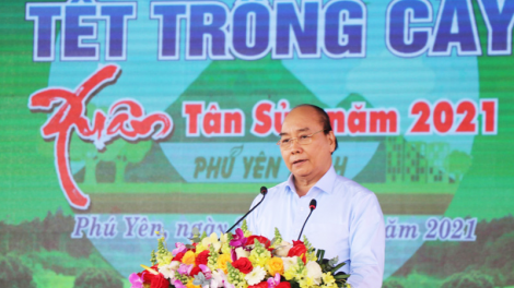 Thủ tướng Nguyễn Xuân Phúc tus bal lam lơh Sa tềp tam chi sùm sùm kah ưn ngài Bác Hồ