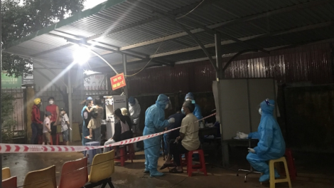 Kuang đơng lam bồ thị trấn Phước An, kơnhoàl Krông Pach, càr Dăk Lăk bơtờp kòp Covid-19