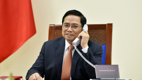 Ồng Phạm Minh Chính Thủ tướng Chính phủ cribơyai tàm điện thoại mờ Thủ tướng Singapore ồng Lý Hiển Long