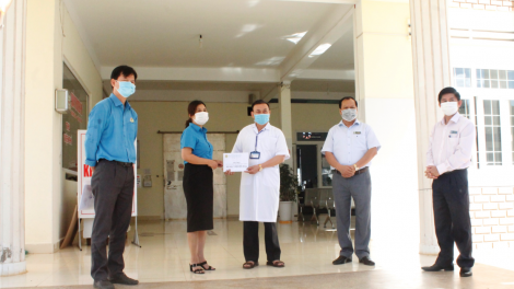 Liên đoàn Lao động càr Dak Lak còp mờ pà phan ală mpồl lơh broă lam lài tàm broă lơh rcang sơndră kòp Covid-19