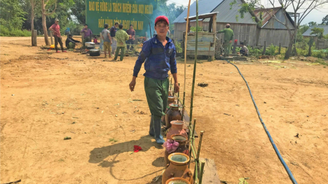 Dơ̆ lơh chờ jă kơm ƀuh ồs bơh kòn cau Jrai dê