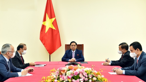 Thủ tướng Chính phủ ồng Phạm Minh Chính cribơyai tàm điện thoại mờ Kuang atbồ lơgar Philippines