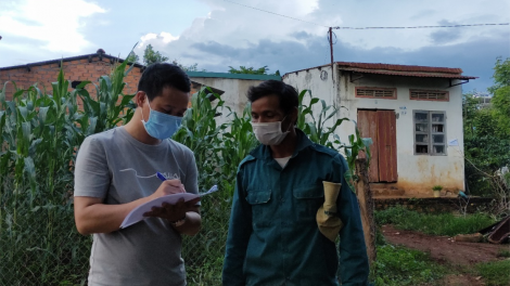 Dăk Lăk: geh tai 24 nă cau pin bơtờp mờ virus Sars CoV-2