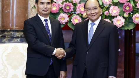 Củ tịc lơgar ồng Nguyễn Xuân Phúc wă Kwang atbồ Viện Kiểm sát ñân zân jơnhua ngan rlau jơh lơgar Lào