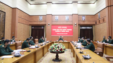 Đại tướng Phan Văn Giang đơng lam pơrjum Ƀộ Quốk phòng