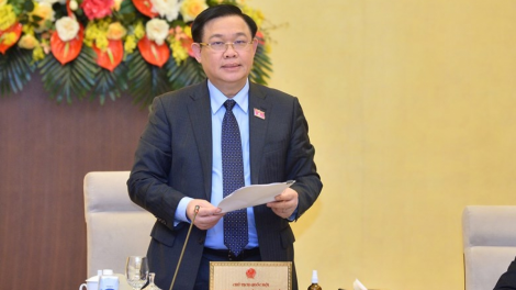 Củ tịc Quôk hội đơs tàm dơ̆ mut pơrjum dơ̆ 9 Ủy ƀan Thường vụ Quôk hội