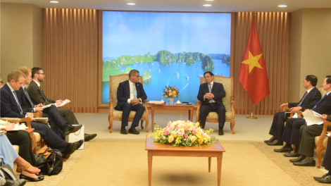 Thủ tướng sồr lơgar Anh dong kờl tam gơl năng lượng ring bal tàm Việt Nam