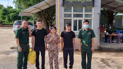 Mpồl ling sền gàr tiah nhàr lơgar càr Kon Tum dong klàs kơnòm ùr pa tàu 16 sơnam gơtìp pơrlồm tăc tus lơgar Campuchia