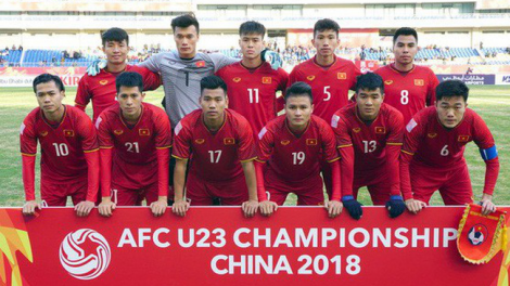 Pă an ndơ nkhôm rnê Huân chương Lao động an Đội tuyển U23 Việt Nam