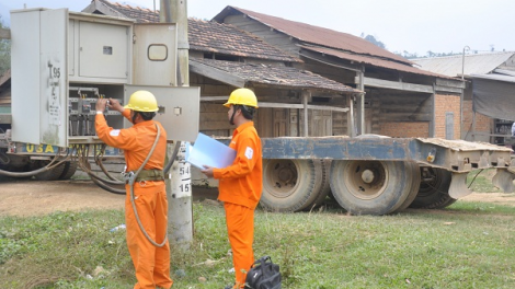 Điện lực Dak Lak lor nchrăp rdâng lơh trôk nar lơh