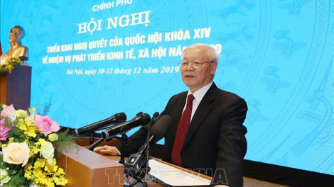 Tổng Bí thư, Kruanh dak rđău đă 5 nău kan tơm khlay tâm năm 2020