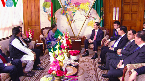 Kruanh dak Trần Đại Quang mâp ăp nu\ih kruanh gưlprêh dak Cộng hoà Nhân dân Bangladesh