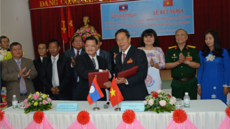 Nau tâm njêng Rmôt tâm boh Việt Nam-Lào n’gor Dak Lak ndrel n’gor Sê Kông