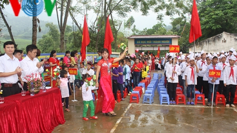Năm học mới ở các điểm trường vùng cao