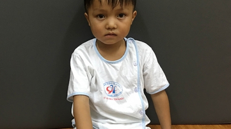 Bé Đặng Phúc Kim mong được sống khỏe mạnh