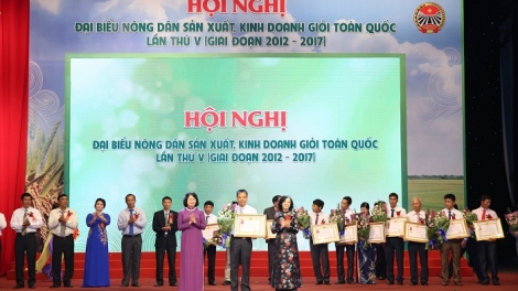 Tôn vinh những nông dân thi đua sản xuất