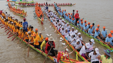 Kiên Giang khai mạc giải đua ghe ngo