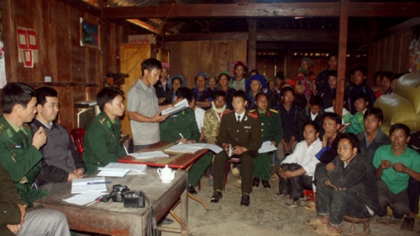 Hàng nghìn người dân tham gia bảo vệ chủ quyền, an ninh biên giới