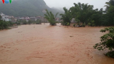 Mưa lũ trên diện rộng tại miền núi