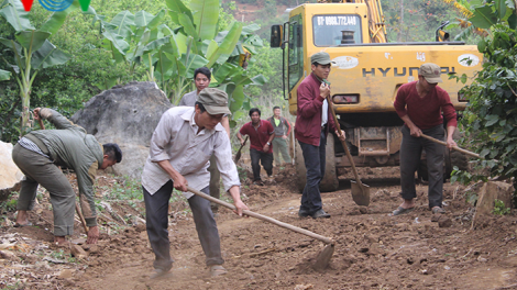 Thanh niên Sơn La chung tay xây dựng nông thôn mới