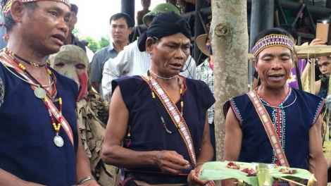 Tang ma của đồng bào Bana