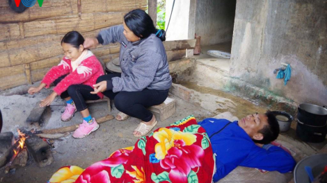 Gia đình người Thái cần giúp đỡ