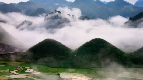 Đến Quản Bạ ngắm núi đôi Cô Tiên, ở homestay Nặm Đăm