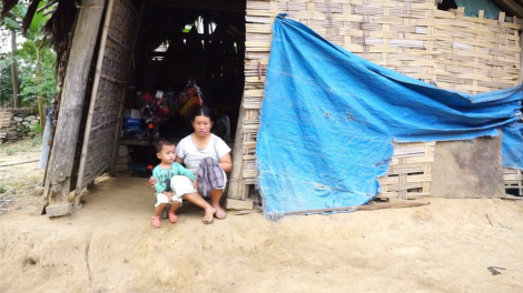 Một gia đình người Tày cần giúp đỡ
