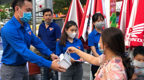 Sôi nổi tháng Thanh niên hưởng ứng chống dịch Covid 19