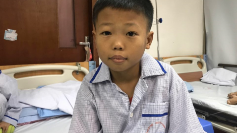 Cháu bé người Tày cần 30 triệu điều trị tan máu